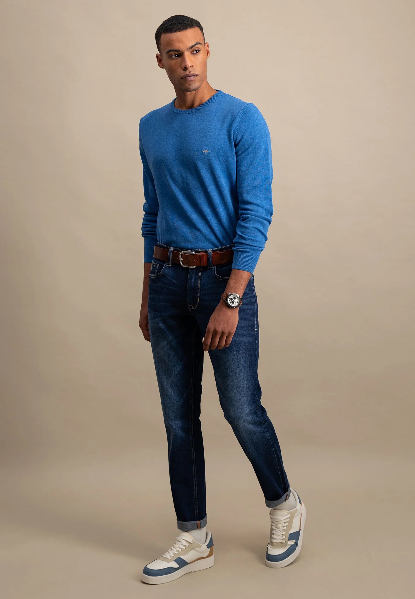 Tapered fit jeans