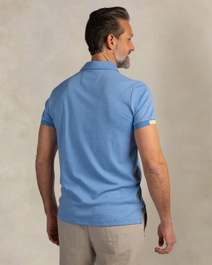 Polo Homme  casual chic col contrasté – jusqu’au 3XL