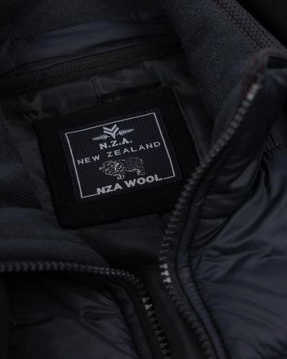 Manteau en laine bleu