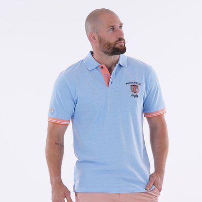 Polo à manches courtes bleu clair Ruckfield Kashmir
Réf. : 25E_H0006977_012