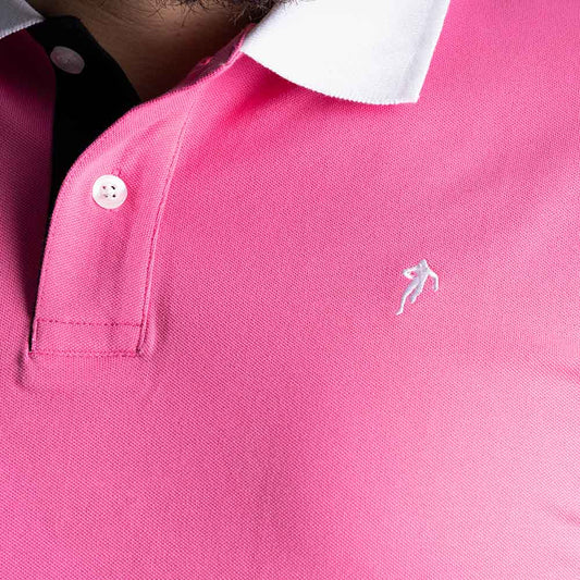 Polo n°8 à manches courtes fuschia Ruckfield essentiel
Réf. : 24E_H0006755_045