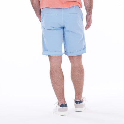 Bermuda chino bleu ciel