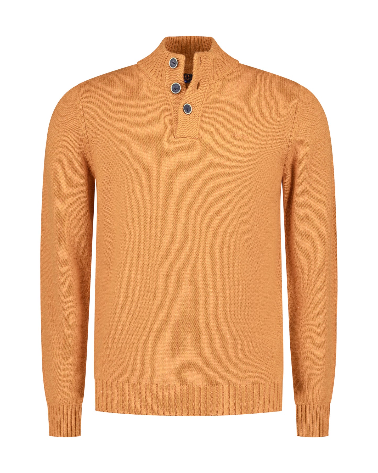 25KN419
Orange Pull à col boutonné