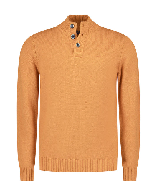 25KN419
Orange Pull à col boutonné