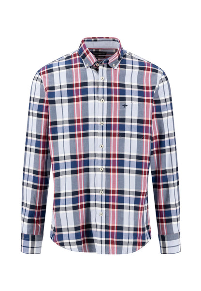Chemise Oxford à col boutonné et manches longues - jusqu’au 4XL