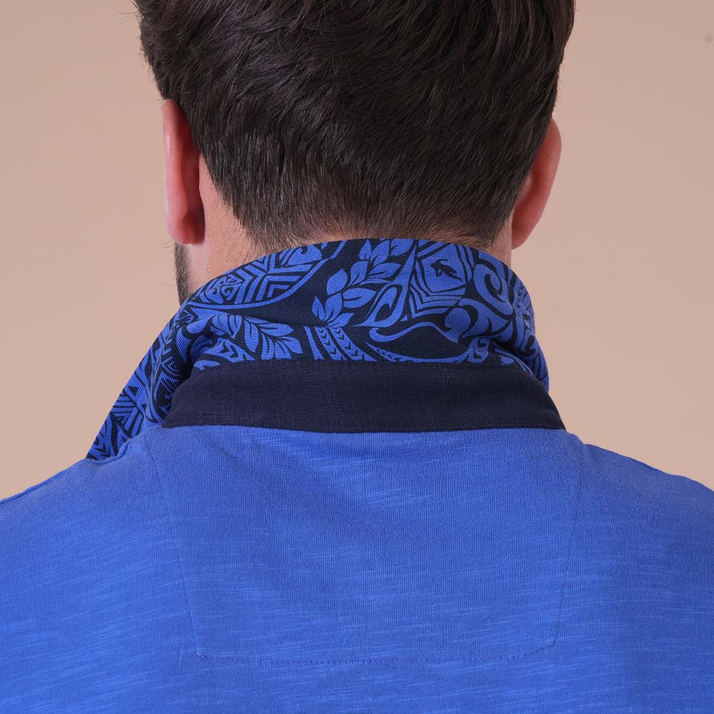 POLO MC MAORI RUGBY  Bleu fonce - jusqu’au 4XL