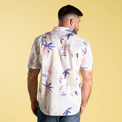 Chemisette blanche à motifs Ruckfield IWI of Pacific