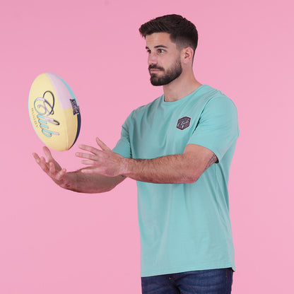 T-shirt vert d'eau Ruckfield Rugby Club