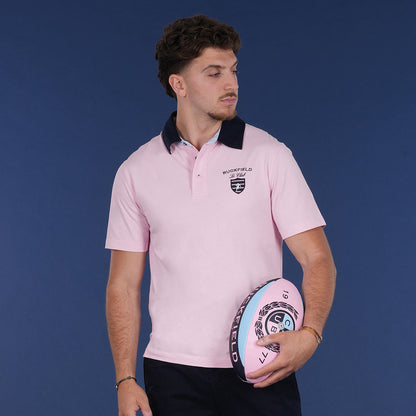 POLO MC LE CLUB ROSE - jusqu’au 3XL
