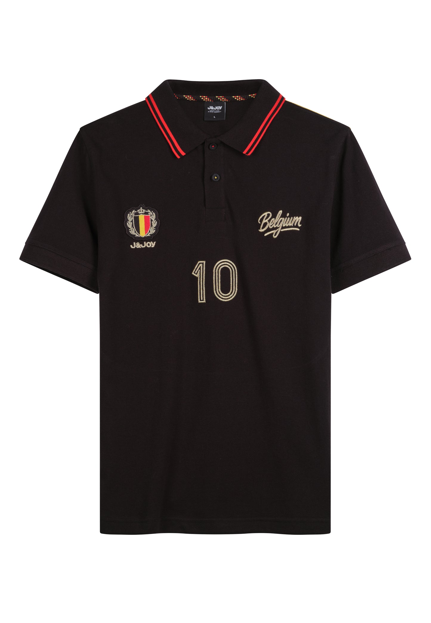 Polo homme Belgique édition collector – Coupe du monde football  2026 - jusqu’au 4XL
