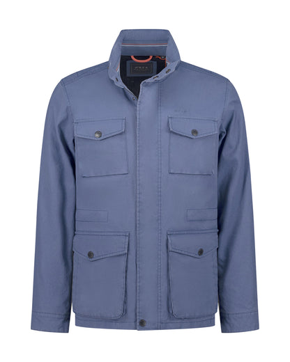 Veste Homme bleu spring casual chic poches à rabat – jusqu’au 3XL