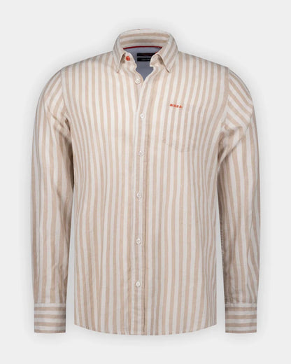 26AN546 SHIRT LONG SLEEVE LIGHT DUNE