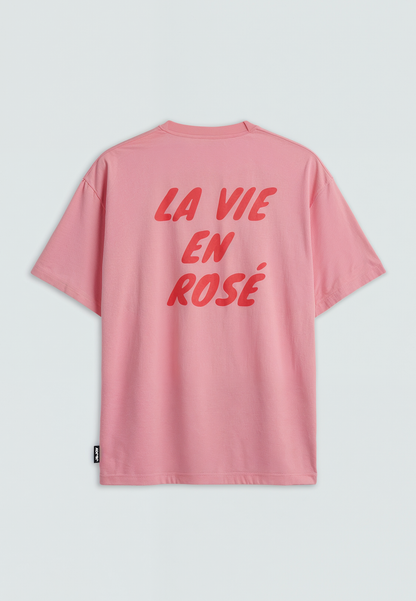 T-SHIRT La vie en rosé - jusqu’au 3XL