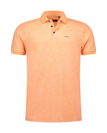 Polo Homme orange mandarine casual chic logo brodé – jusqu’au 3XL