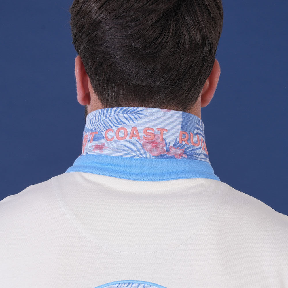 POLO MC HORS THEME BLANC CASSE - jusqu’au 3XL