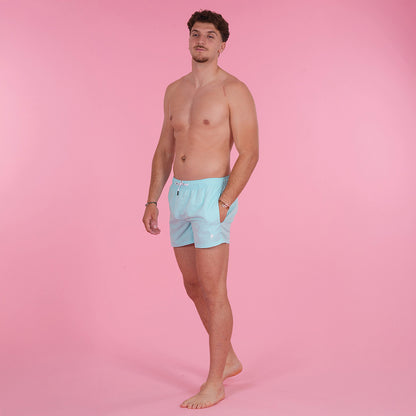 MAILLOT DE BAIN ESSENTIELS  BLEU TURQUOISE - jusqu’au 3XL