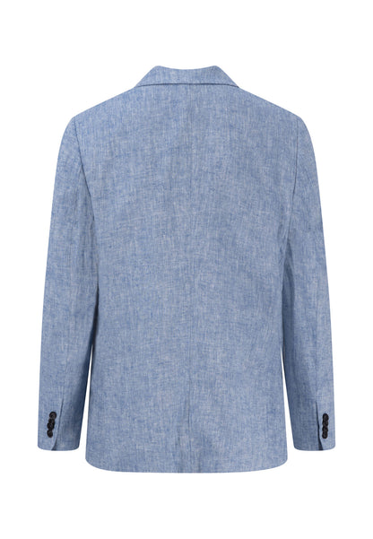 Veste Homme bleu clair casual chic doublure rayée – jusqu’au XXL