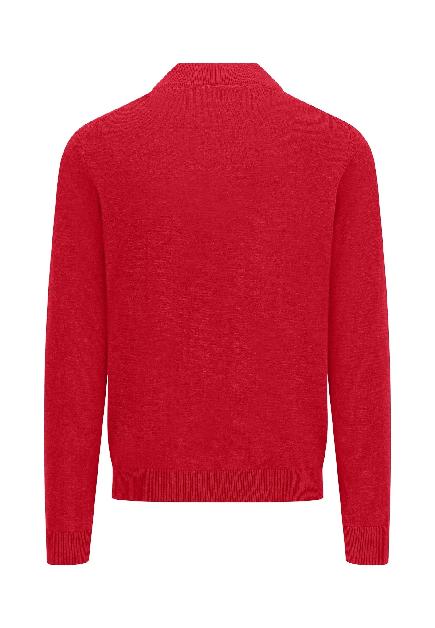 Fine cardigan with a stand -up collar