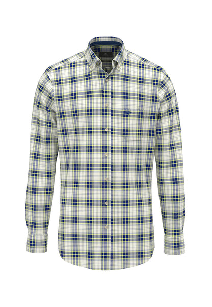 Chemise Homme à carreaux bleu harbor casual chic – jusqu’au 4XL