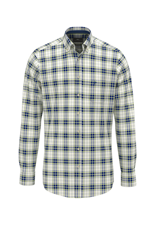 Chemise Homme à carreaux bleu harbor casual chic – jusqu’au 4XL