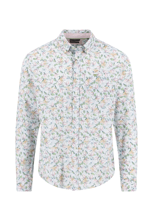 Chemise homme magnolia casual chic imprimé floral – jusqu’au 4XL