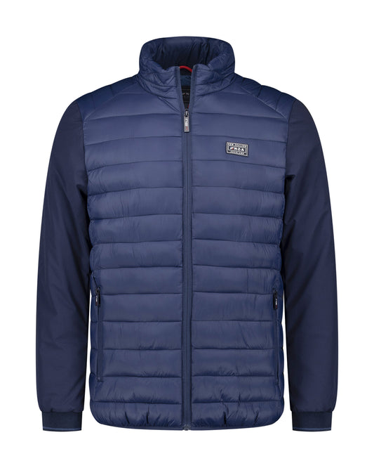 Veste matelassée bleue