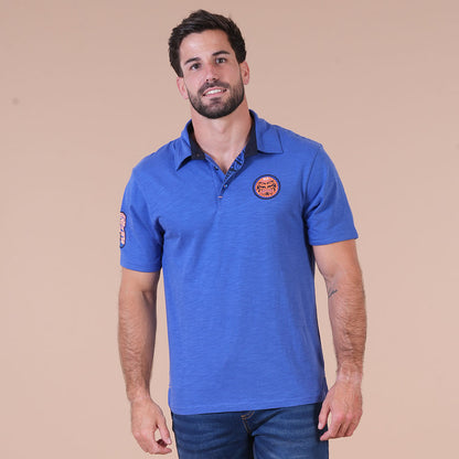 POLO MC MAORI RUGBY  Bleu fonce - jusqu’au 4XL