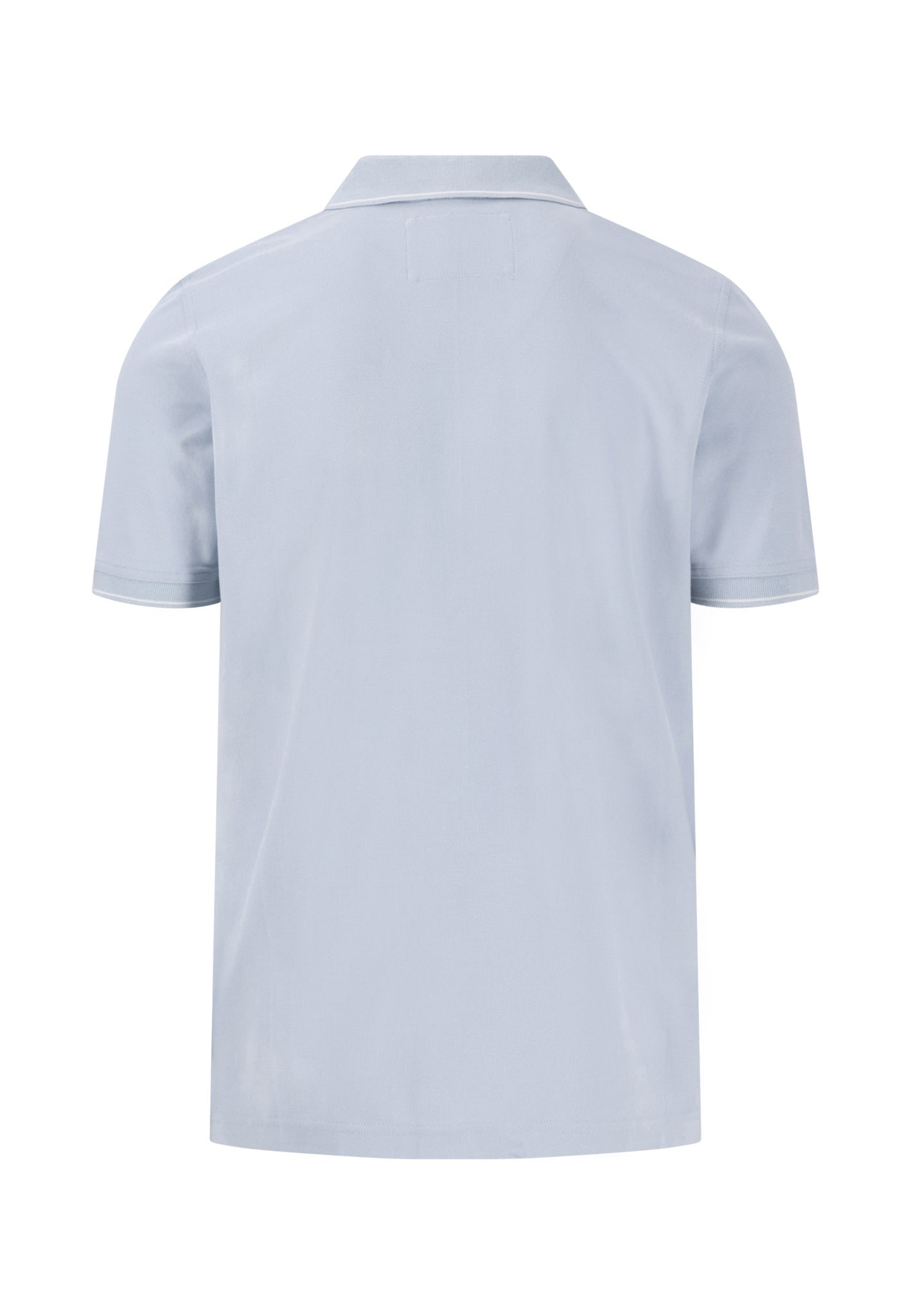 Polo shirt with subtle cantilever